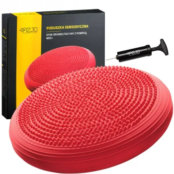 4FIZJO PRO+ sensomotorinė pagalvėlė 33cm, raudona